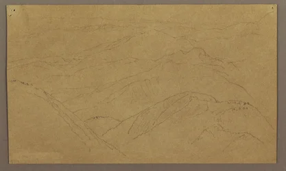 Landschaft; Rückseite